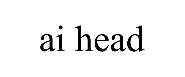 Trademark Logo AI HEAD