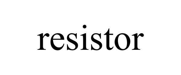 Trademark Logo RESISTOR