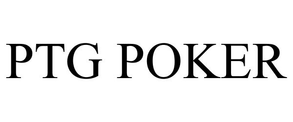  PTG POKER