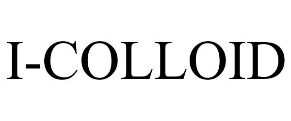 Trademark Logo I-COLLOID