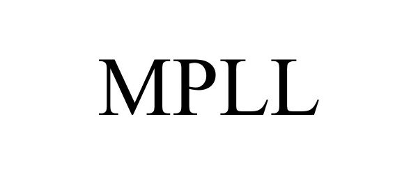 Trademark Logo MPLL