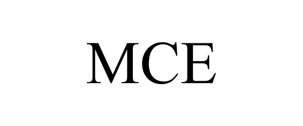 Trademark Logo MCE
