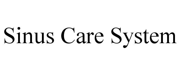  SINUS CARE SYSTEM