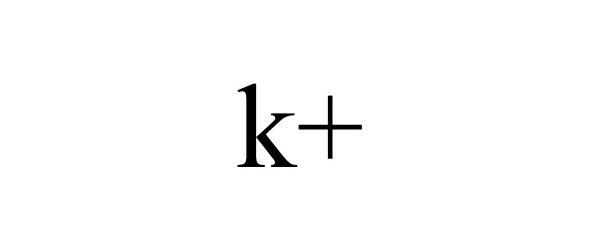 Trademark Logo K+