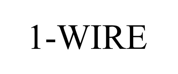 Trademark Logo 1-WIRE