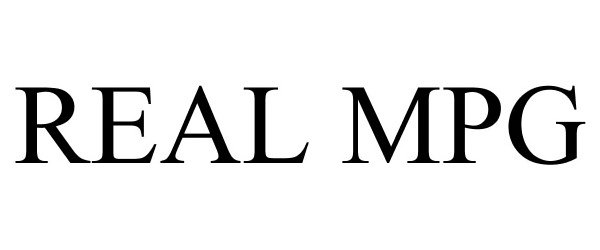 Trademark Logo REAL MPG