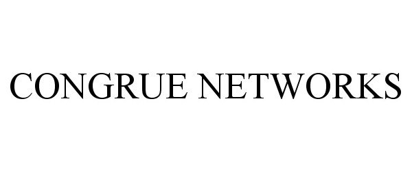  CONGRUE NETWORKS