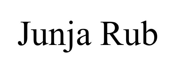 Trademark Logo JUNJA RUB