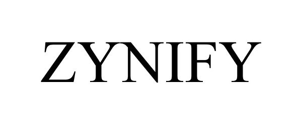 Trademark Logo ZYNIFY