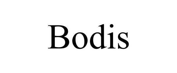 Trademark Logo BODIS
