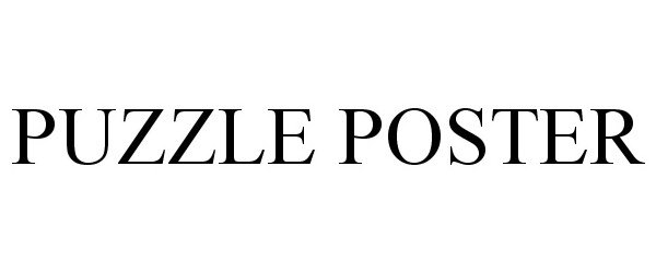 Trademark Logo PUZZLE POSTER
