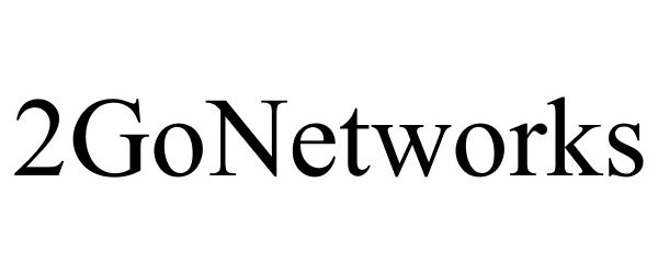 Trademark Logo 2GONETWORKS