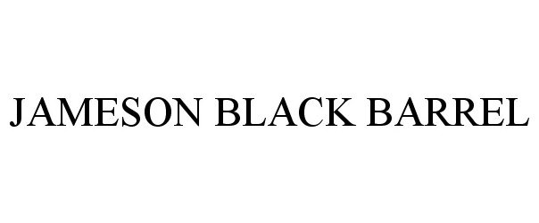 Trademark Logo JAMESON BLACK BARREL