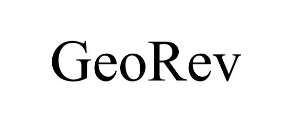 Trademark Logo GEOREV