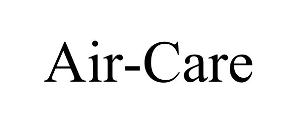 Trademark Logo AIR-CARE