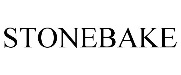 Trademark Logo STONEBAKE