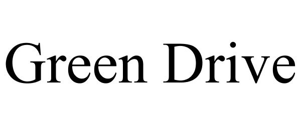 Trademark Logo GREEN DRIVE