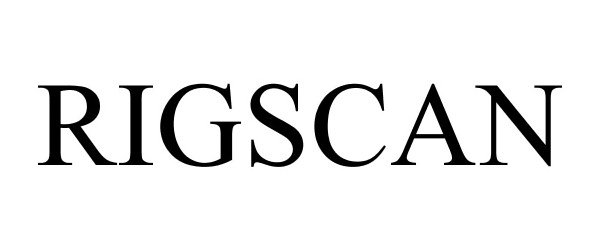 Trademark Logo RIGSCAN