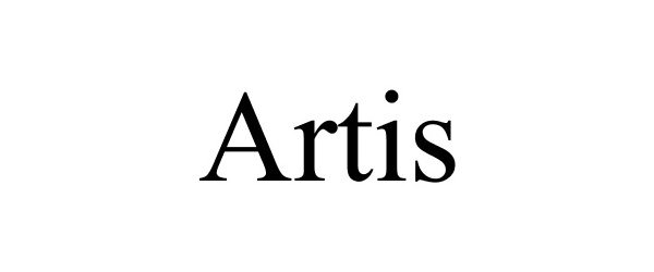 Trademark Logo ARTIS