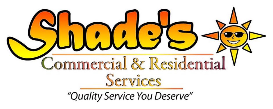 Trademark Logo SHADE'S COMMERCIAL &amp; RESIDENTIAL SERVICES "QUALITY SERVICE YOU DESERVE"