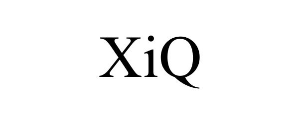 Trademark Logo XIQ
