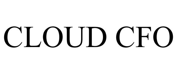  CLOUD CFO