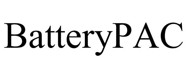  BATTERYPAC