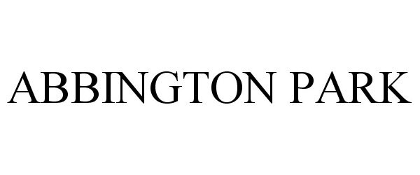 Trademark Logo ABBINGTON PARK