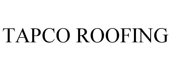  TAPCO ROOFING