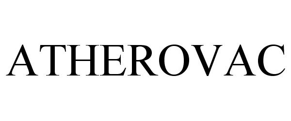 Trademark Logo ATHEROVAC