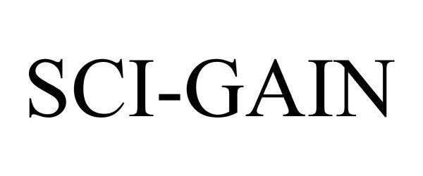 Trademark Logo SCI-GAIN