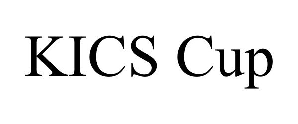 Trademark Logo KICS CUP