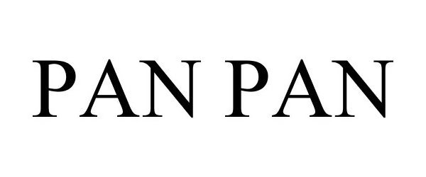 Trademark Logo PAN PAN