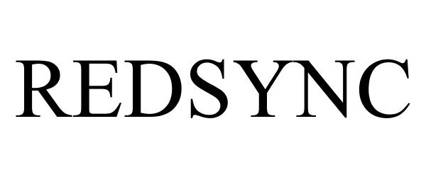 Trademark Logo REDSYNC