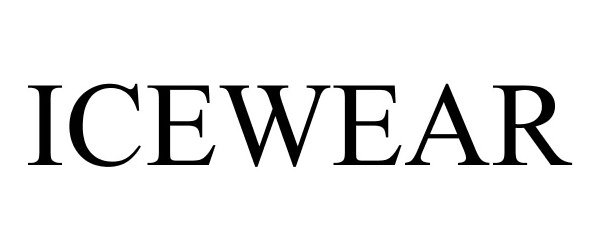 Trademark Logo ICEWEAR
