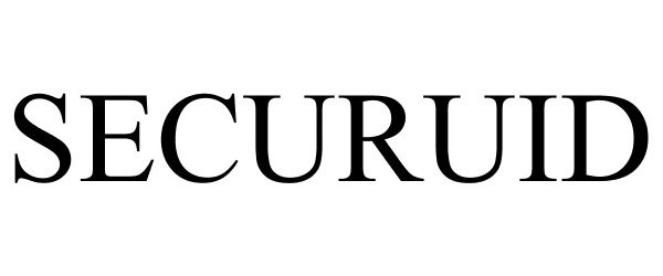 Trademark Logo SECURUID