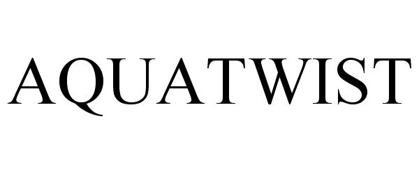Trademark Logo AQUATWIST