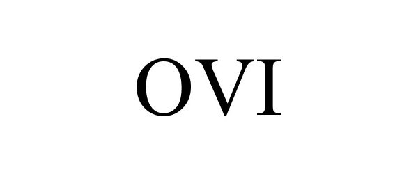 Trademark Logo OVI