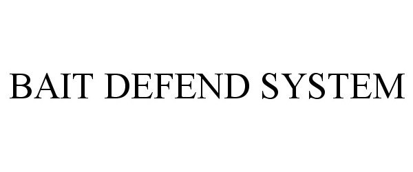  BAIT DEFEND SYSTEM