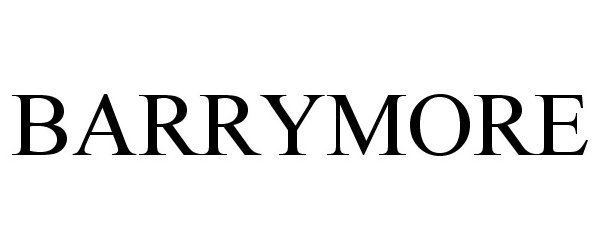 Trademark Logo BARRYMORE