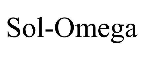 Trademark Logo SOL-OMEGA
