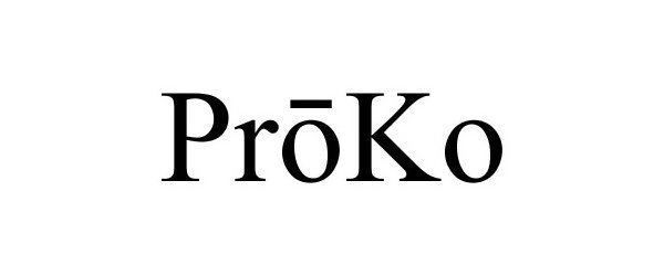 Trademark Logo PROKO