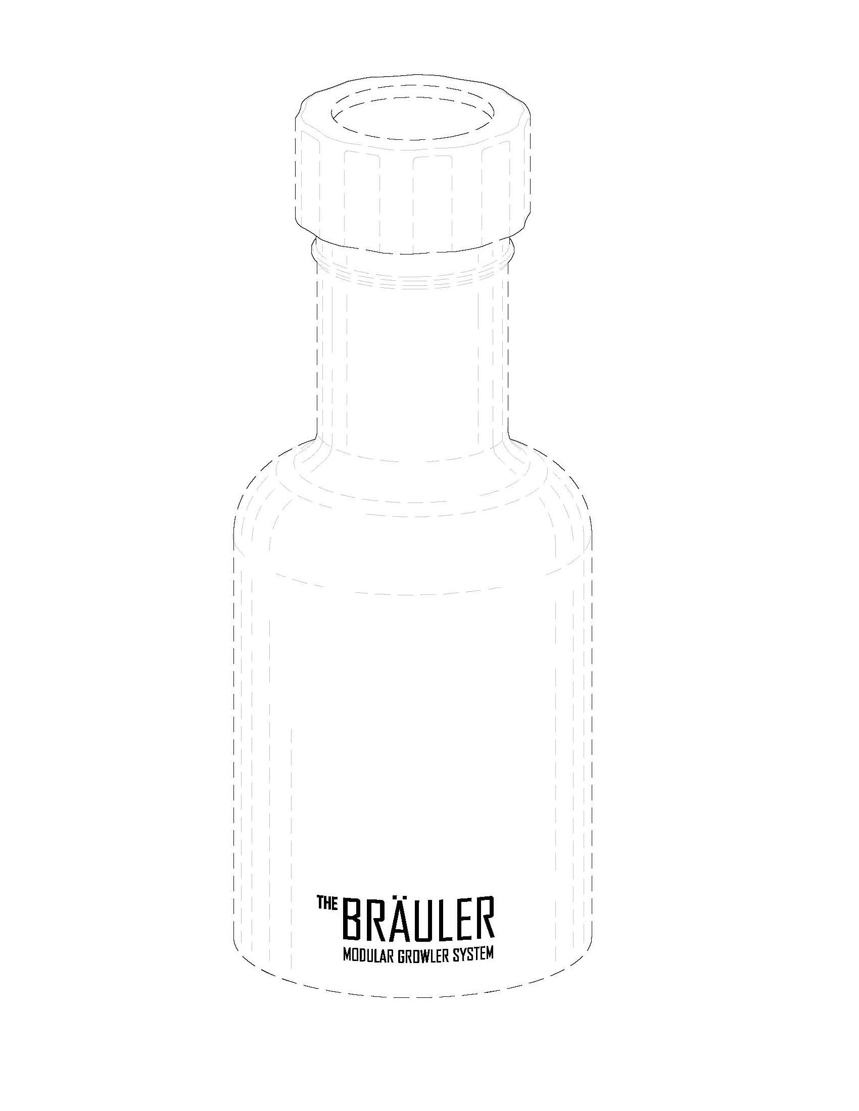 Trademark Logo THE BRÃULER MODULAR GROWLER SYSTEM