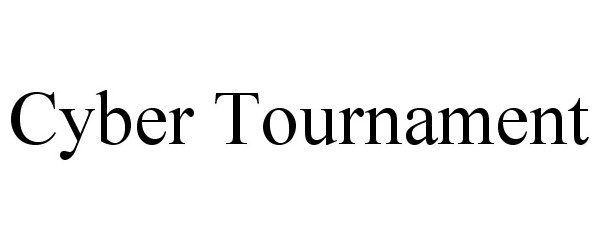 Trademark Logo CYBER TOURNAMENT