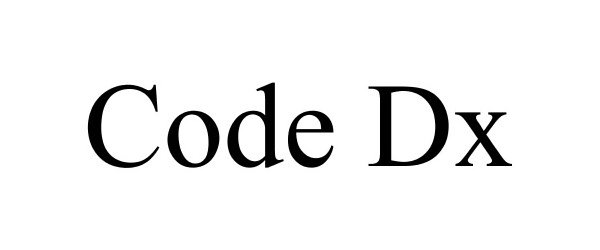 Trademark Logo CODE DX