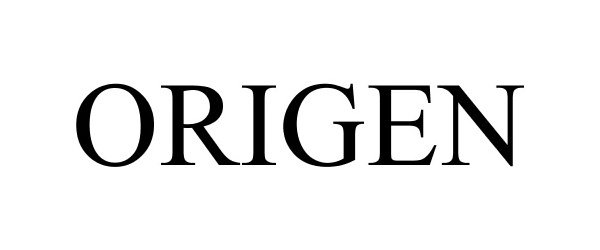 Trademark Logo ORIGEN