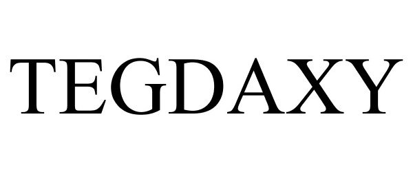 Trademark Logo TEGDAXY