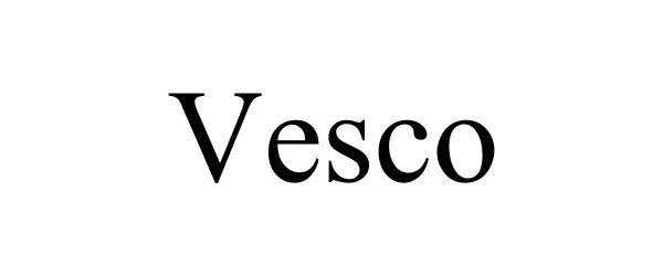 Trademark Logo VESCO