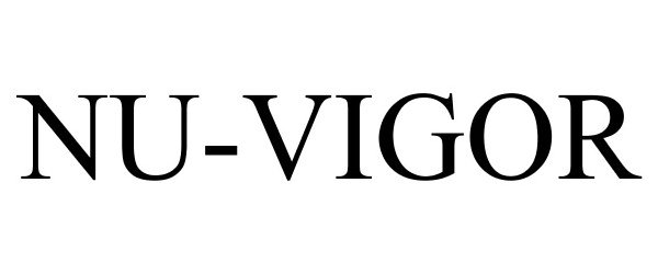 Trademark Logo NU-VIGOR