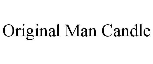  ORIGINAL MAN CANDLE